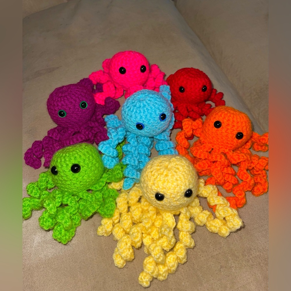 (ALL 7!) Crochet Jellyfish 🪼 - Picture 10 of 13